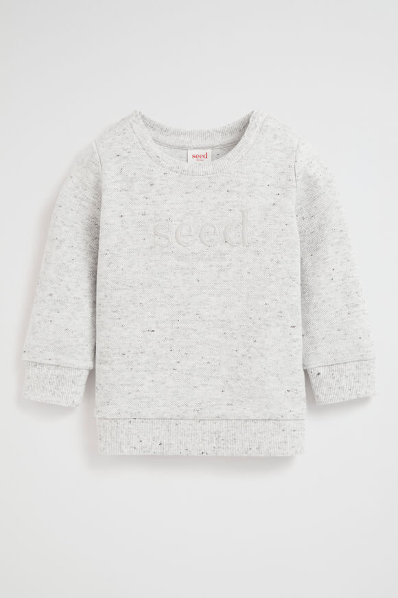 Core Logo Sweat  Cloudy Marle  hi-res