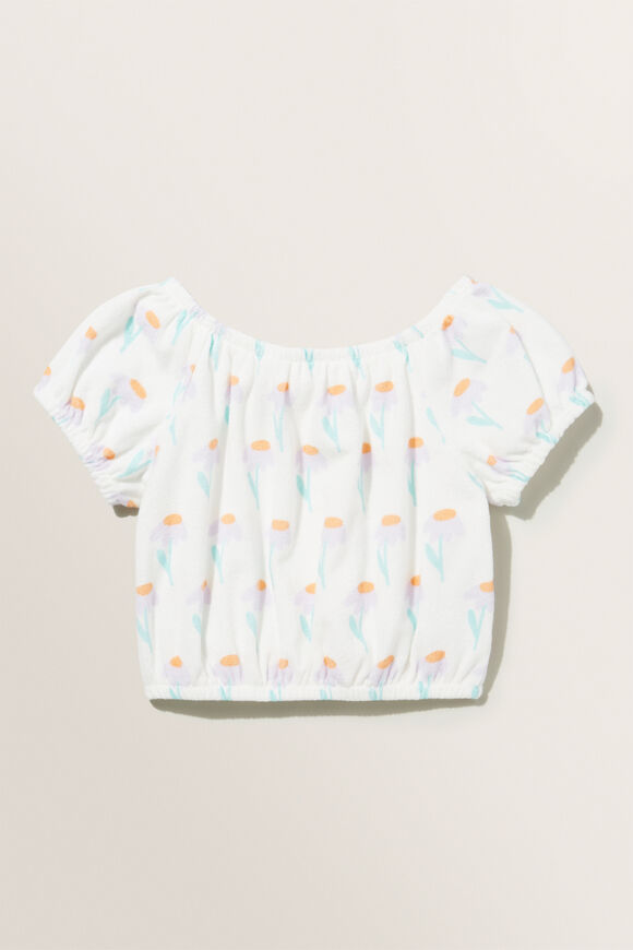 Terry Towel Top  Vintage White  hi-res