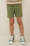 Core Logo Short  Khaki Green  hi-res