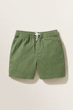 Core Logo Short  Khaki Green  hi-res