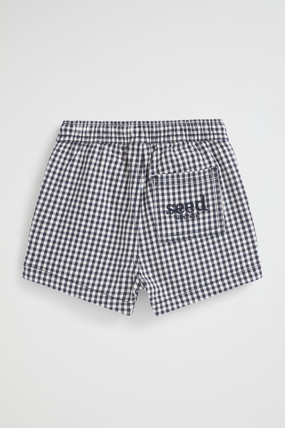 Core Logo Short  Mini Gingham  hi-res