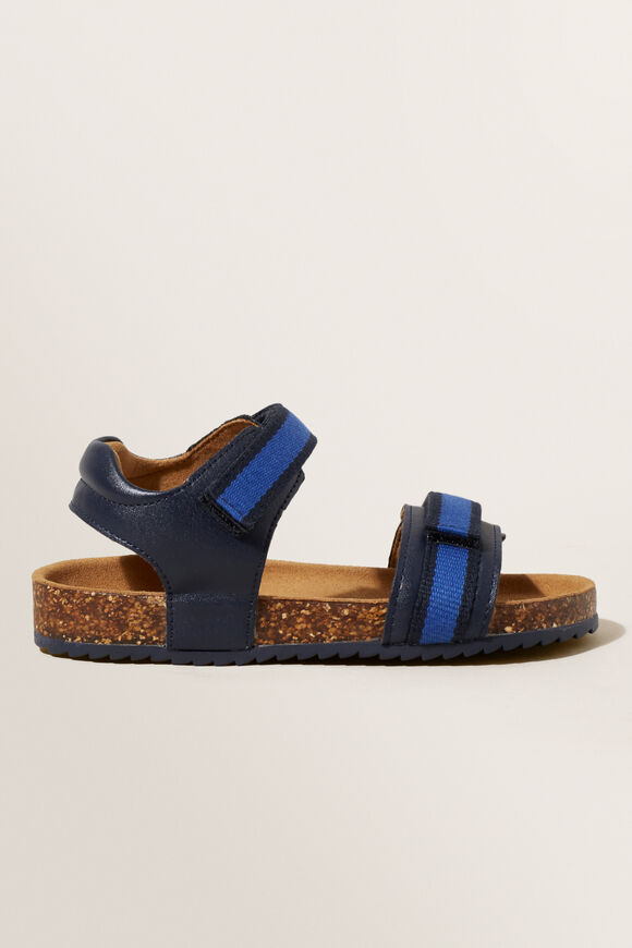 Double Tape Strap Sandal  Navy  hi-res