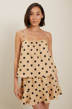Spot Linen Cami  Neutral Sand Spot  hi-res