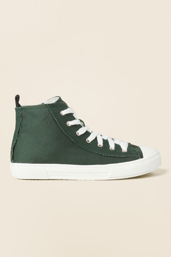 Canvas High Top  Pine Green  hi-res