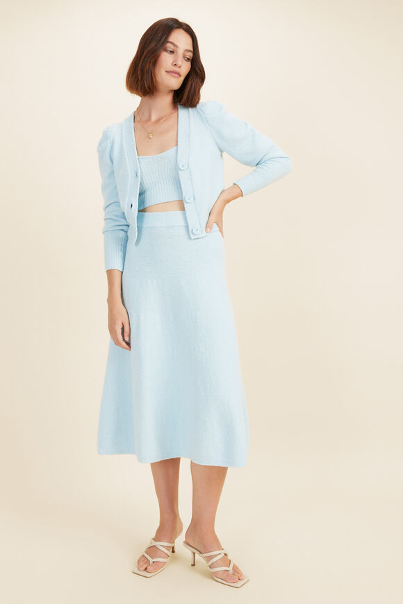 Boucle Knit Midi Skirt  WINTERSKY  hi-res