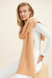 Rib Knit Scarf  Light Ginger  hi-res