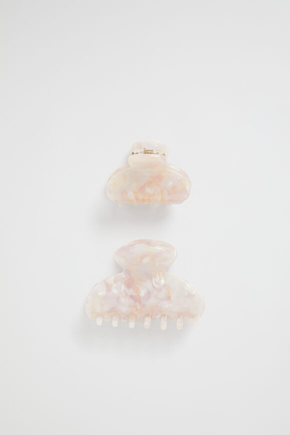 Hair Clip 2 Pack  Blush  hi-res