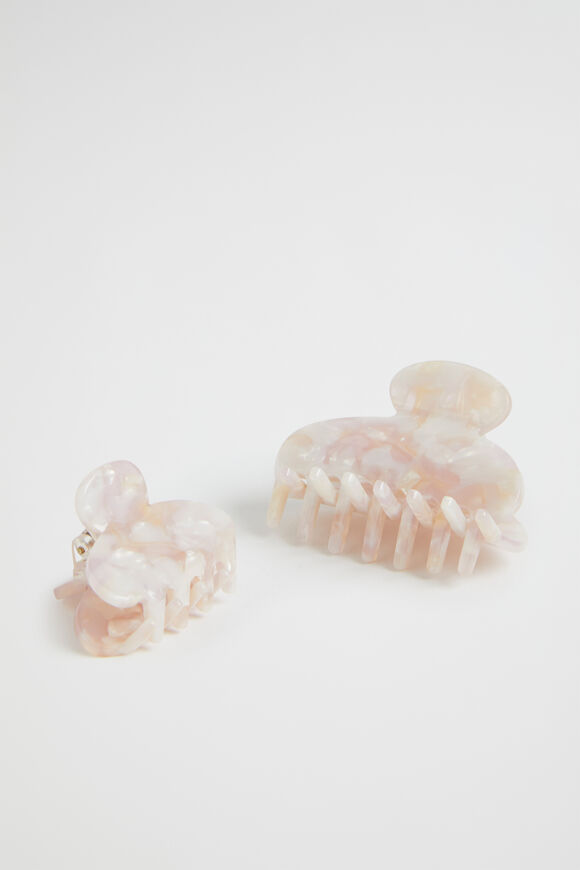 Hair Clip 2 Pack  Blush  hi-res