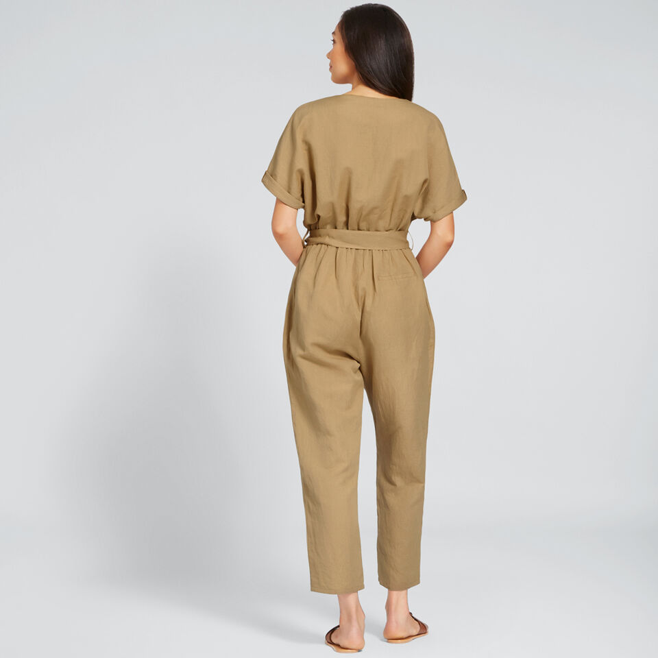 Textured Jumpsuit  