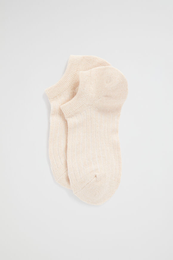 Sneaker Sock  Oatmeal  hi-res