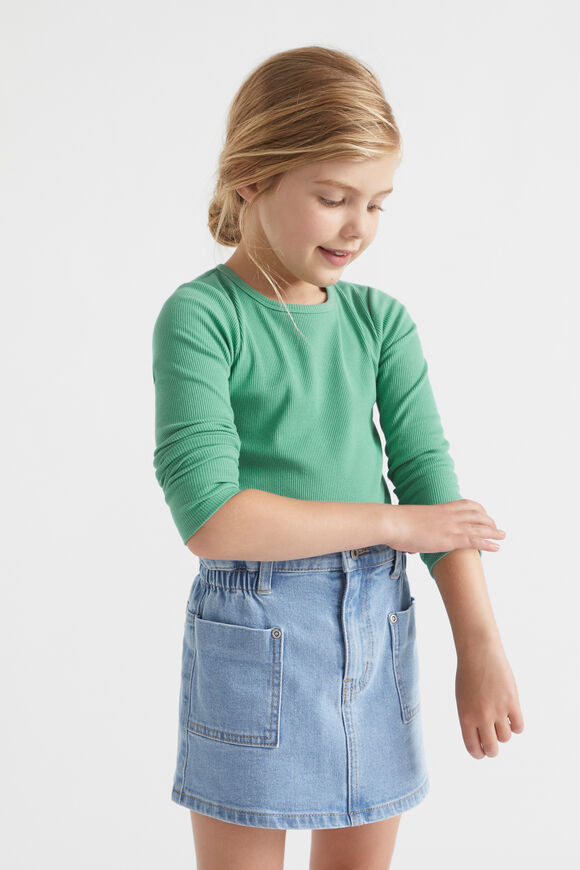 Core Rib Tee  Clover  hi-res
