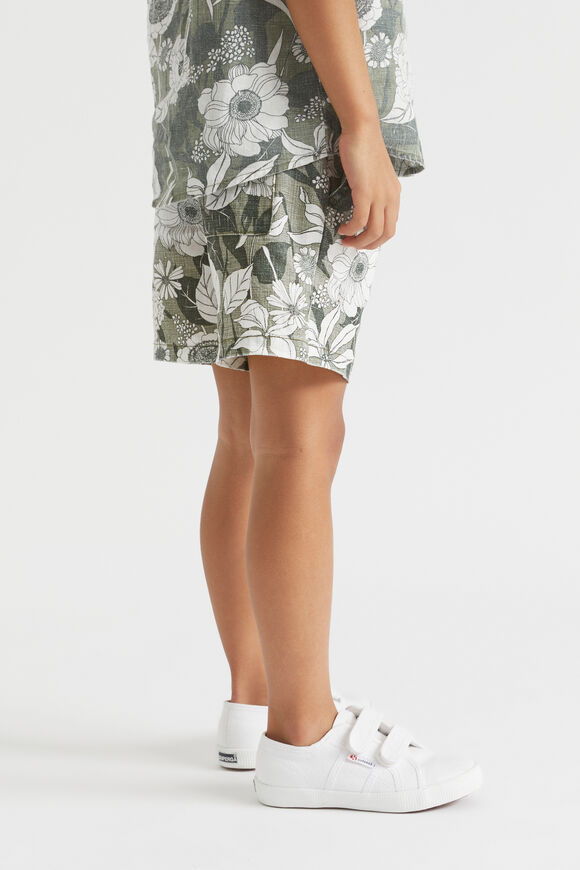 Linen Short  Eucalyptus  hi-res