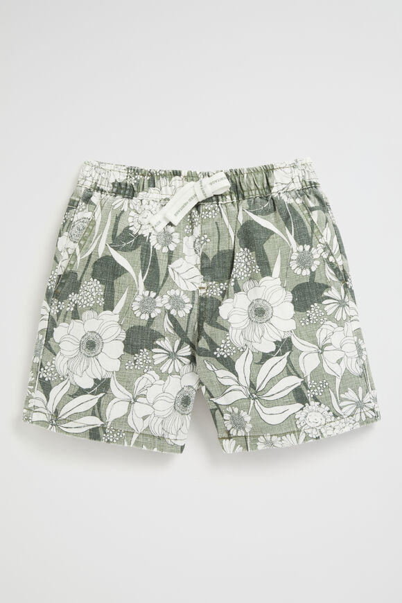 Linen Short  Eucalyptus  hi-res