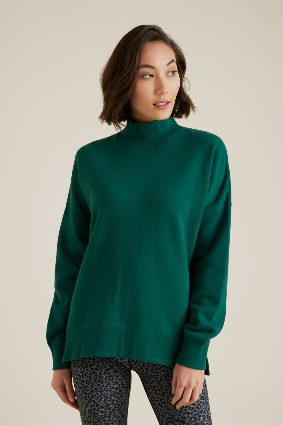 Mock Neck Sweater  