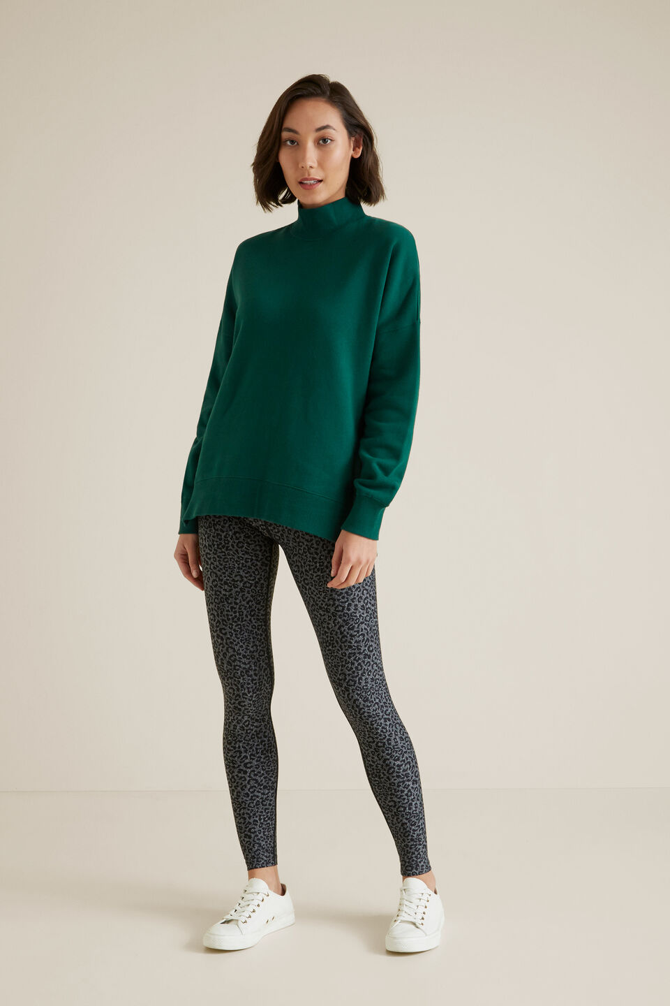 Mock Neck Sweater  