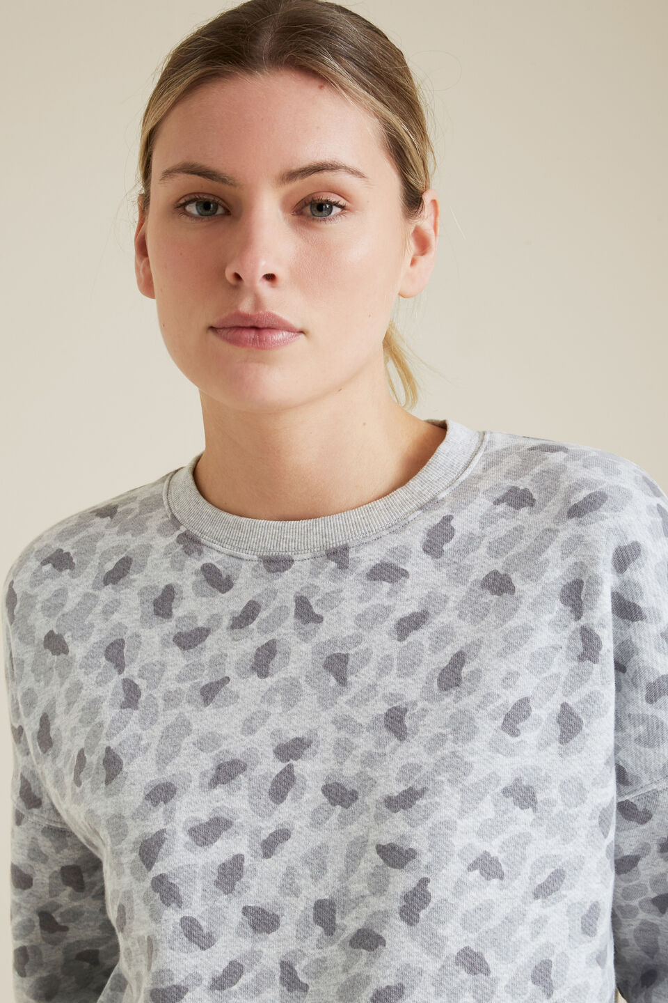 Animal Terry Sweater  