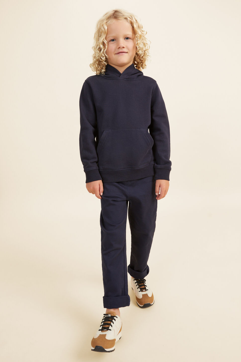 Cotton Hoodie   Midnight Blue