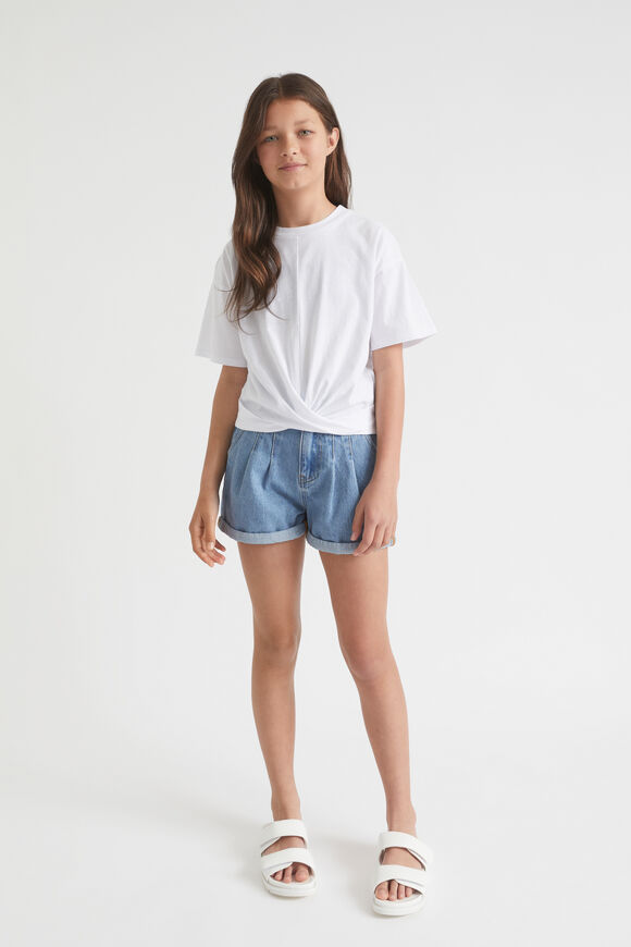 Twist Tee  White  hi-res