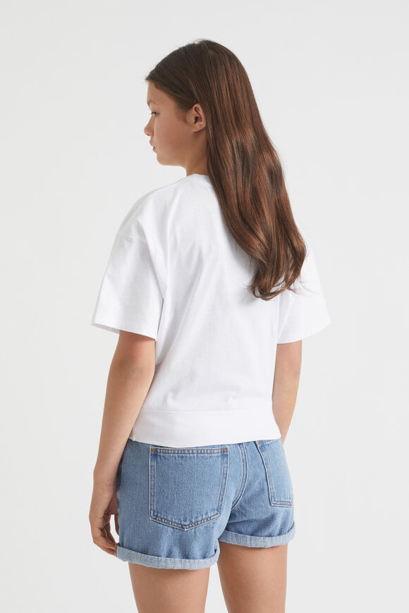 Twist Tee  White  hi-res