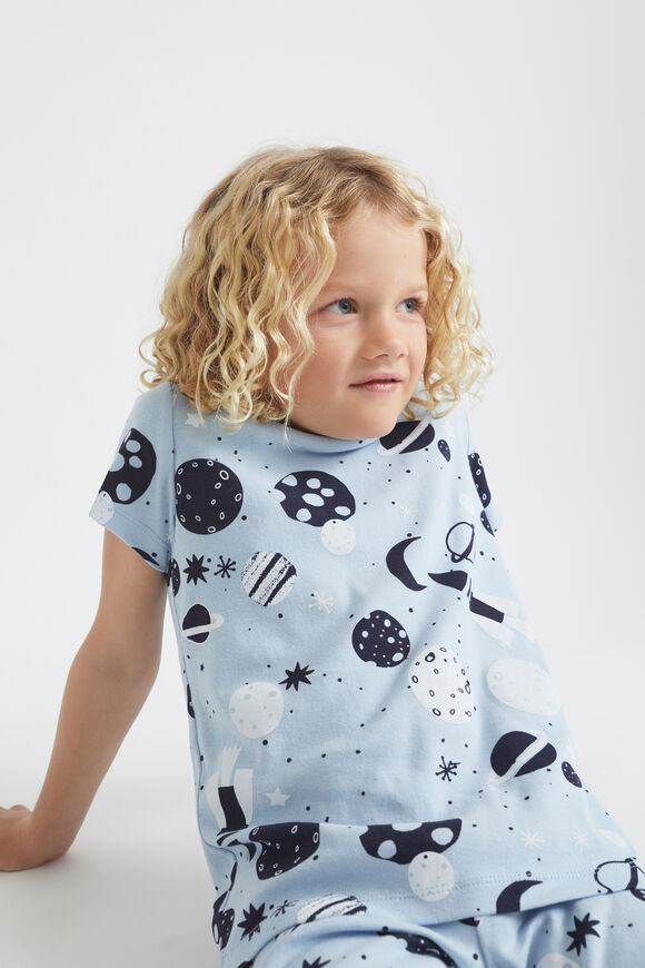 Space Pyjama  Pale Blue  hi-res