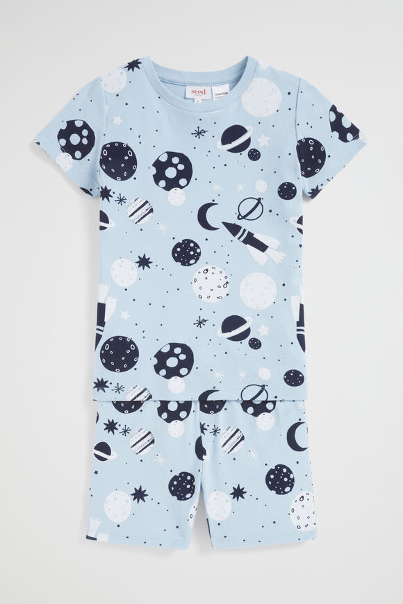Space Pyjama  Pale Blue  hi-res
