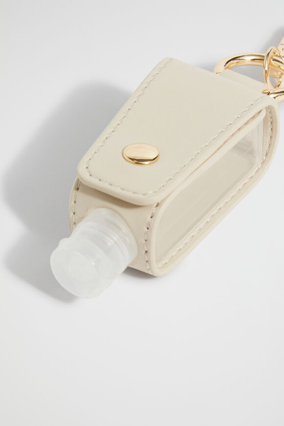 Sanitiser Keyring  Stone  hi-res