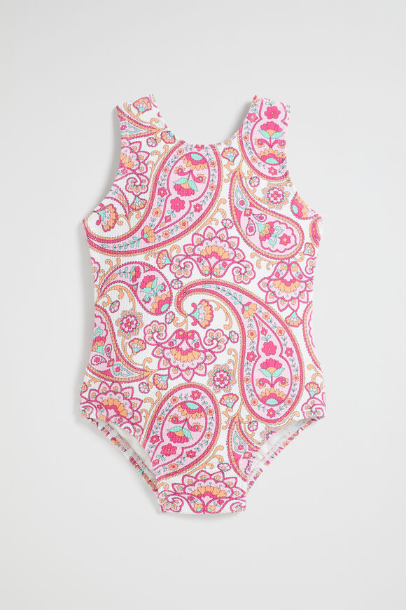 Paisley Bather  Fuchsia  hi-res