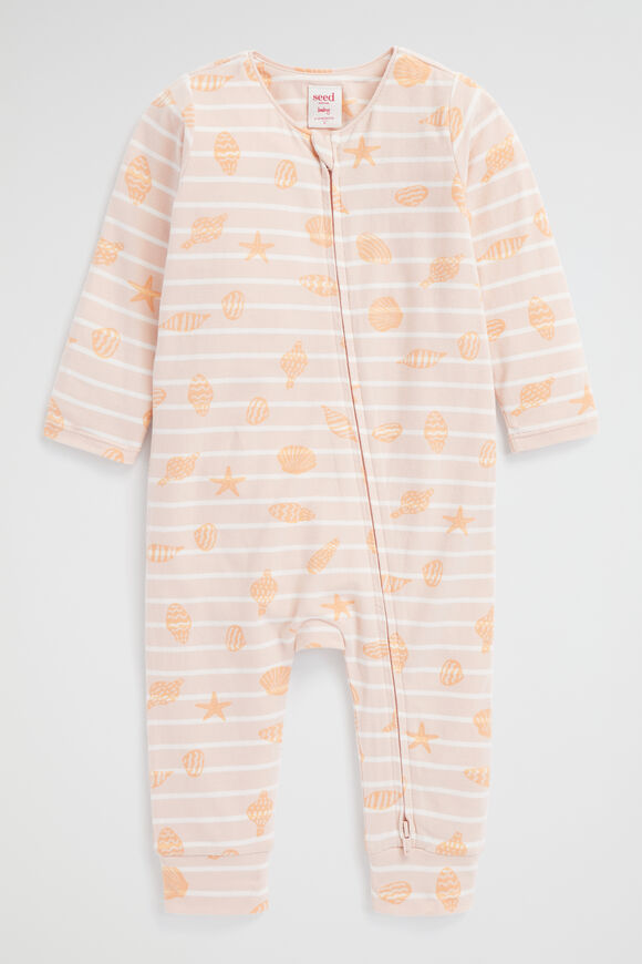 Shell Zipsuit  Rosewater  hi-res