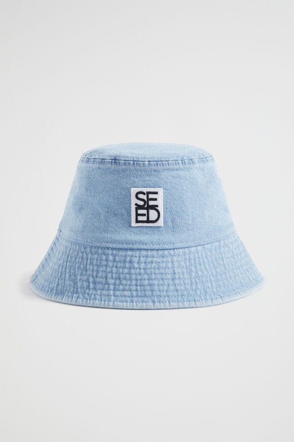 Seed Patch Bucket Hat  Chambray  hi-res