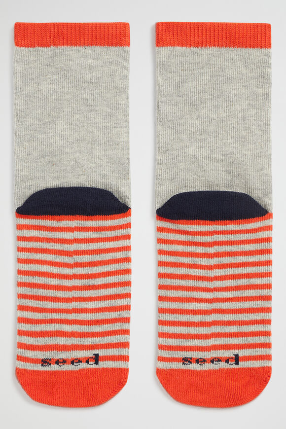 Fire Truck Sock  Multi  hi-res