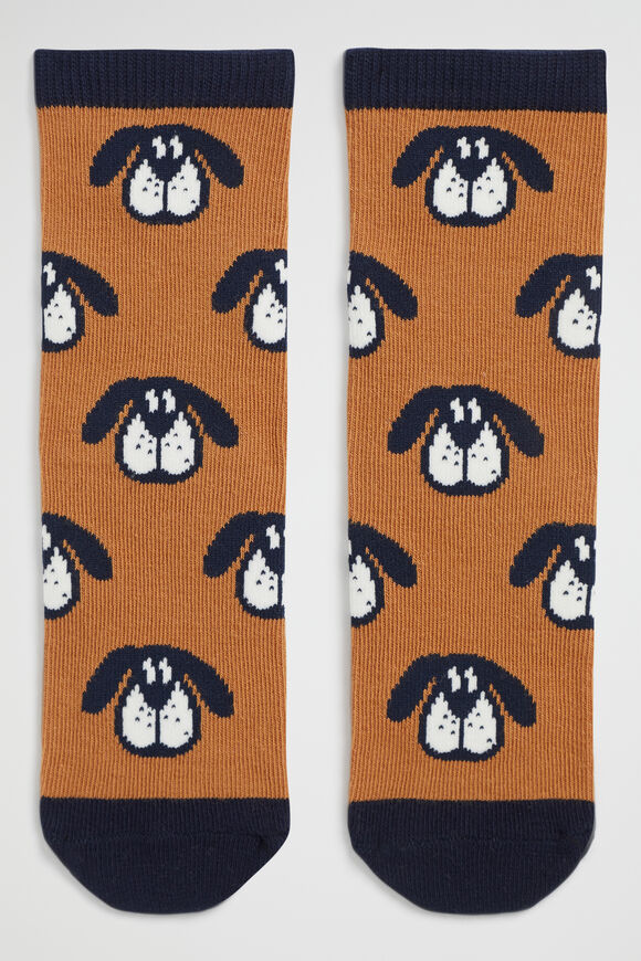 Dog Sock  Nutmeg  hi-res