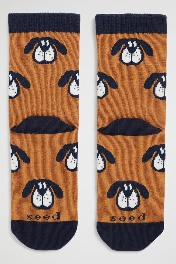Dog Sock  Nutmeg  hi-res