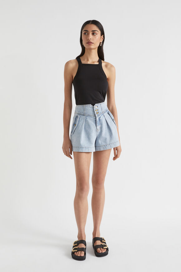 Cut Away Tank  Black  hi-res