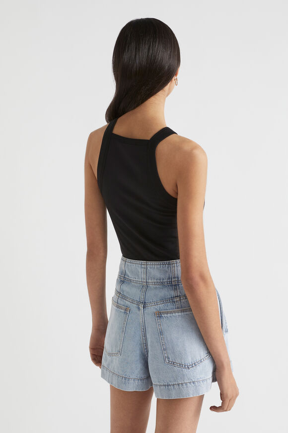 Cut Away Tank  Black  hi-res