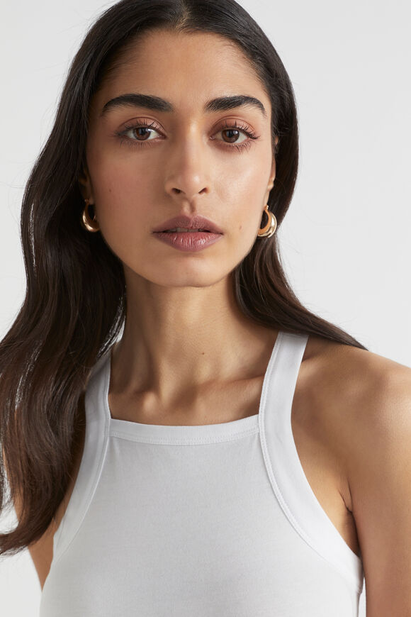 Cut Away Tank  Whisper White  hi-res
