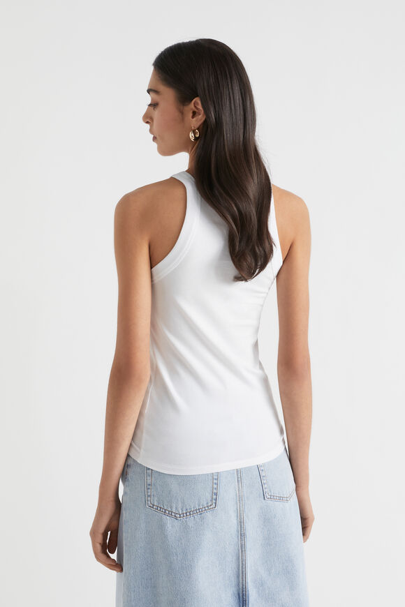 Cut Away Tank  Whisper White  hi-res