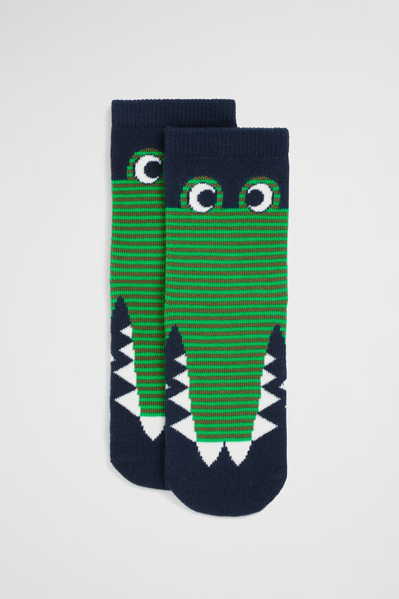 Crocodile Sock  Multi  hi-res