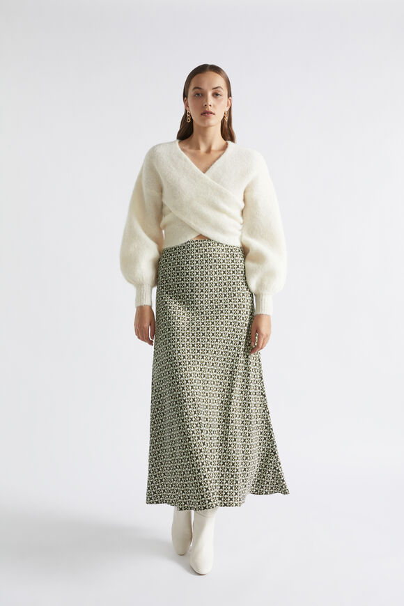 Mini Geo Skirt  Dark Fern Geo  hi-res