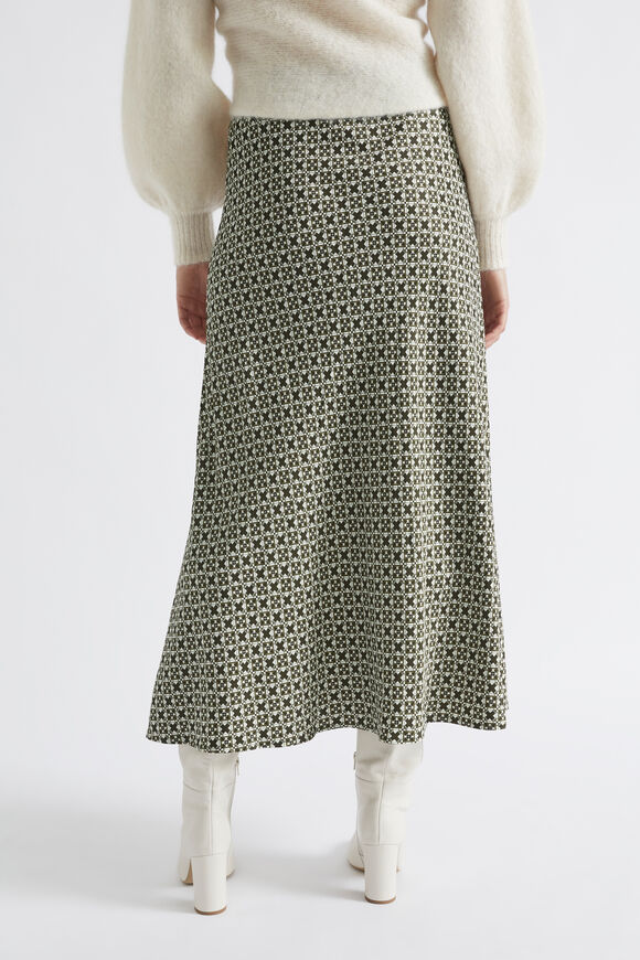 Mini Geo Skirt  Dark Fern Geo  hi-res