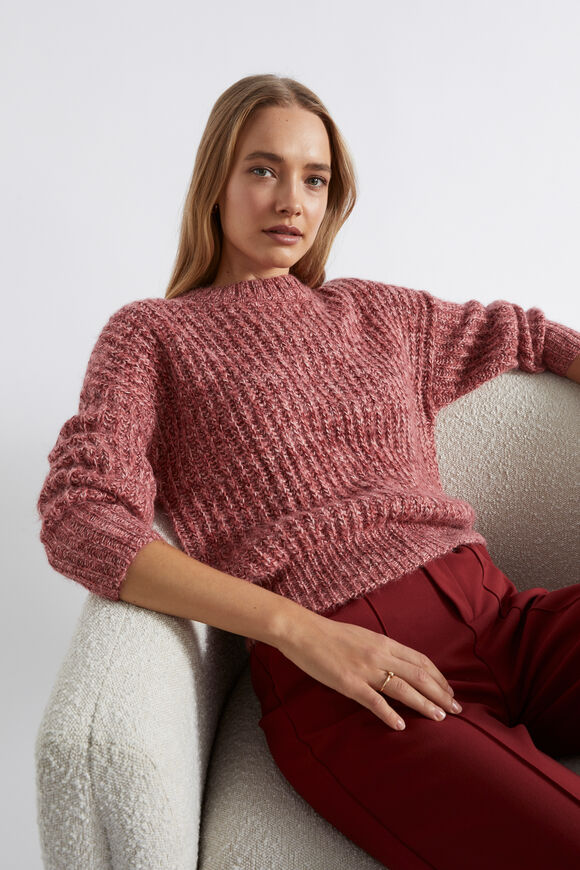 Multi Twist Knit  Sangria Primrose Twist  hi-res