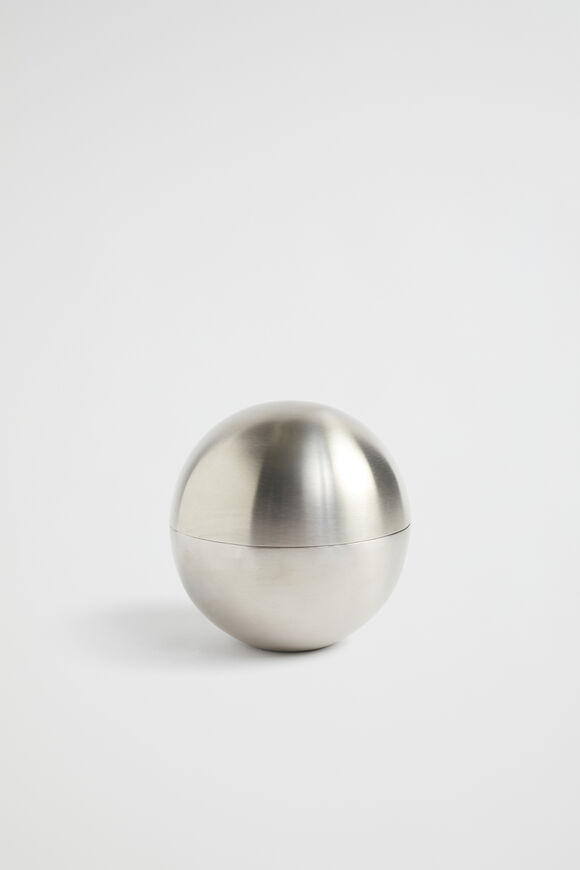 Luna Large Candle  Silver  hi-res