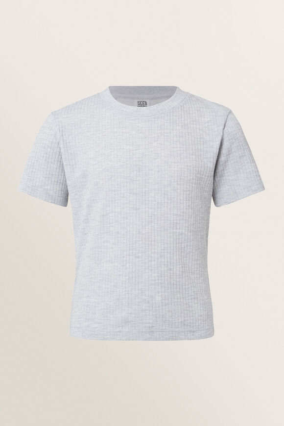 Core Rib Tee  Cloud  hi-res