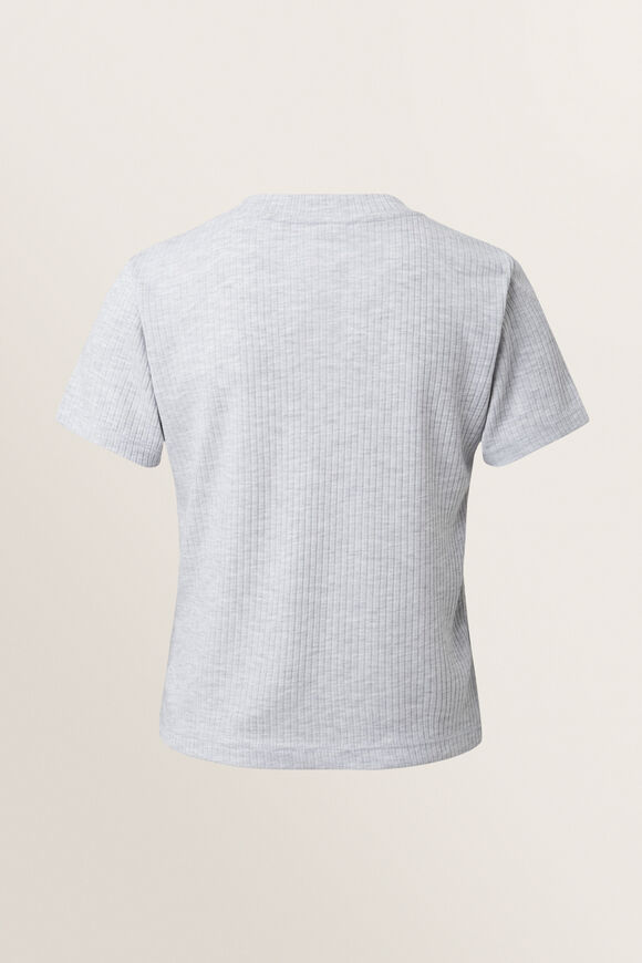 Core Rib Tee  Cloud  hi-res