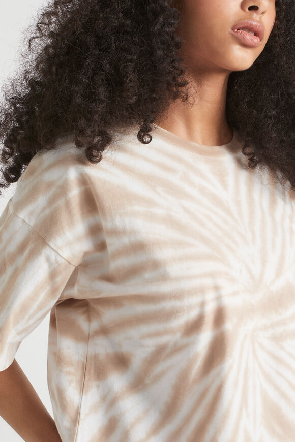 Tie Dye Tee  Cappuccino  hi-res
