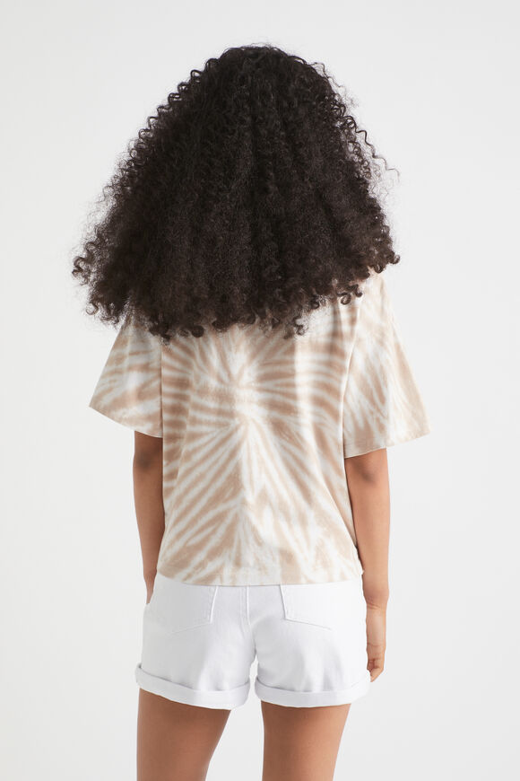 Tie Dye Tee  Cappuccino  hi-res