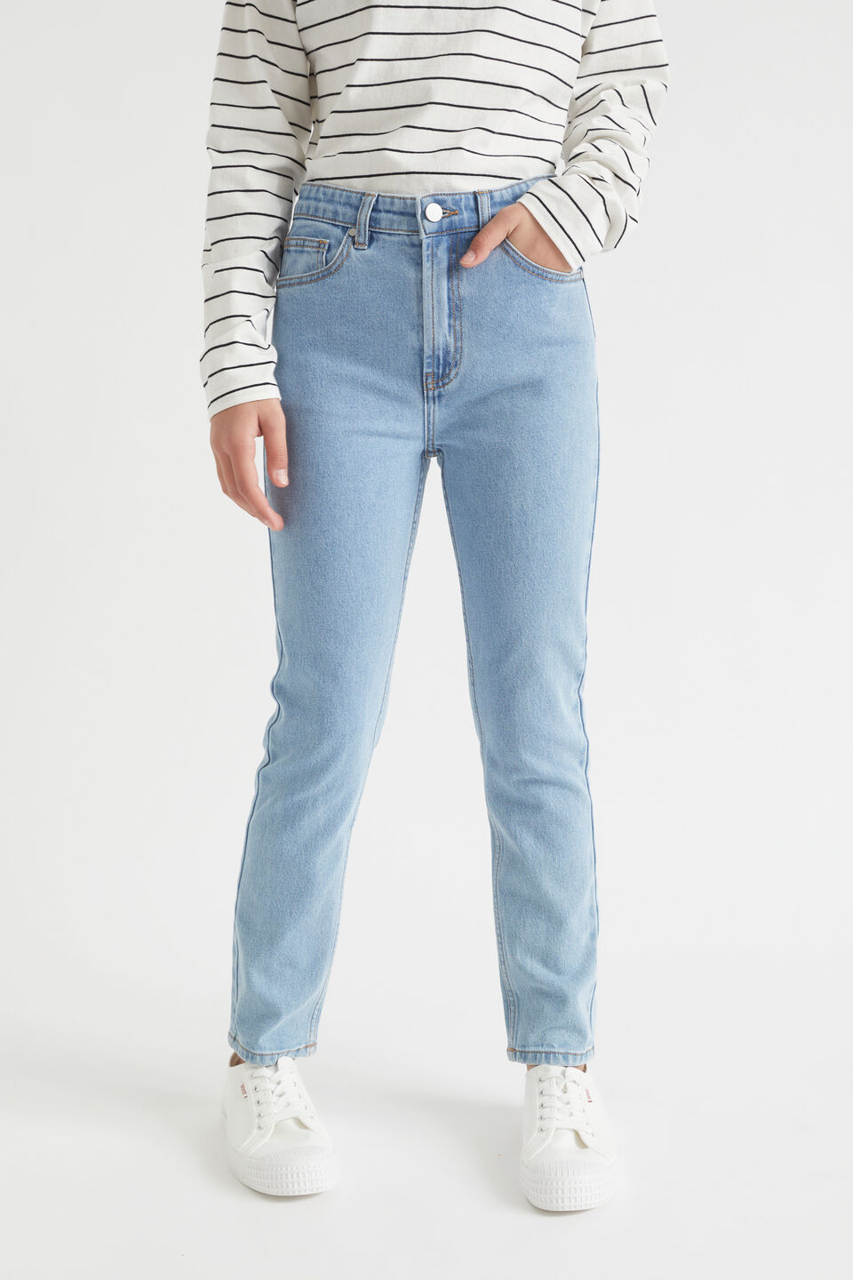 Core Jean  Vintage Blue Wash