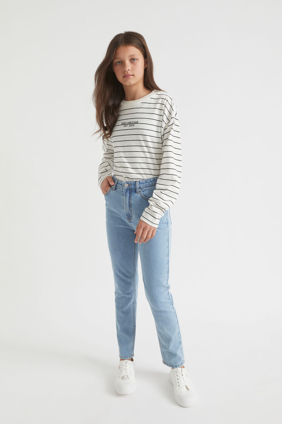 Core Jean  Vintage Blue Wash