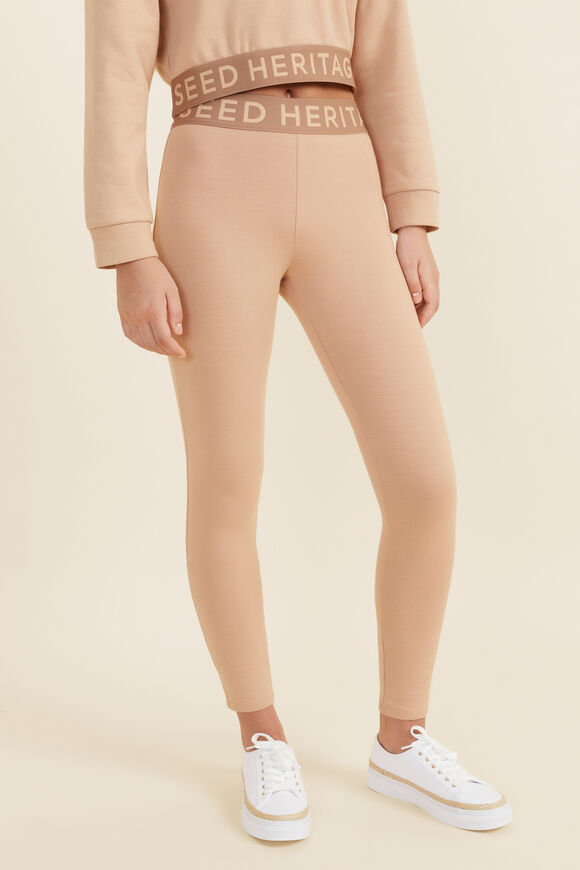 Logo Legging  Sand  hi-res