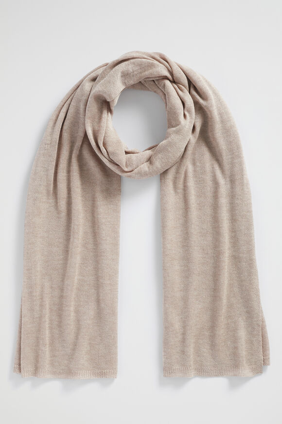Fine Knit Wrap  Light Storm  hi-res
