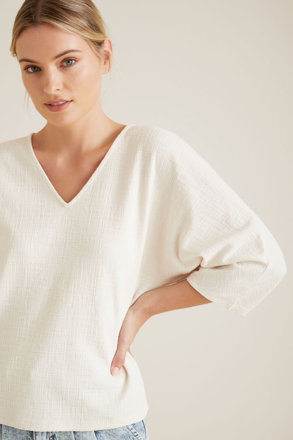 Balloon Sleeve Top  